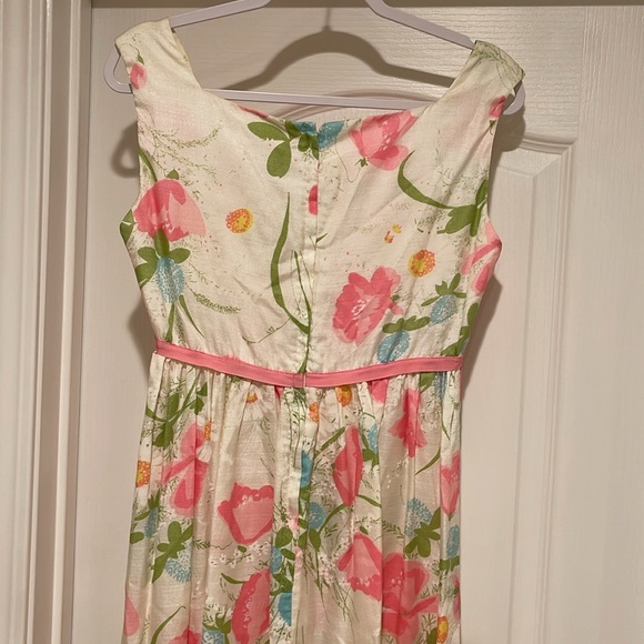 70's Princess Kaiulani Dress Size 14 - Picture 3 of 16